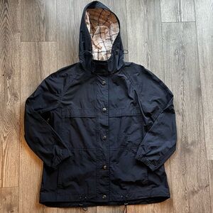 Coach Snap Button & Zip Up Raincoat